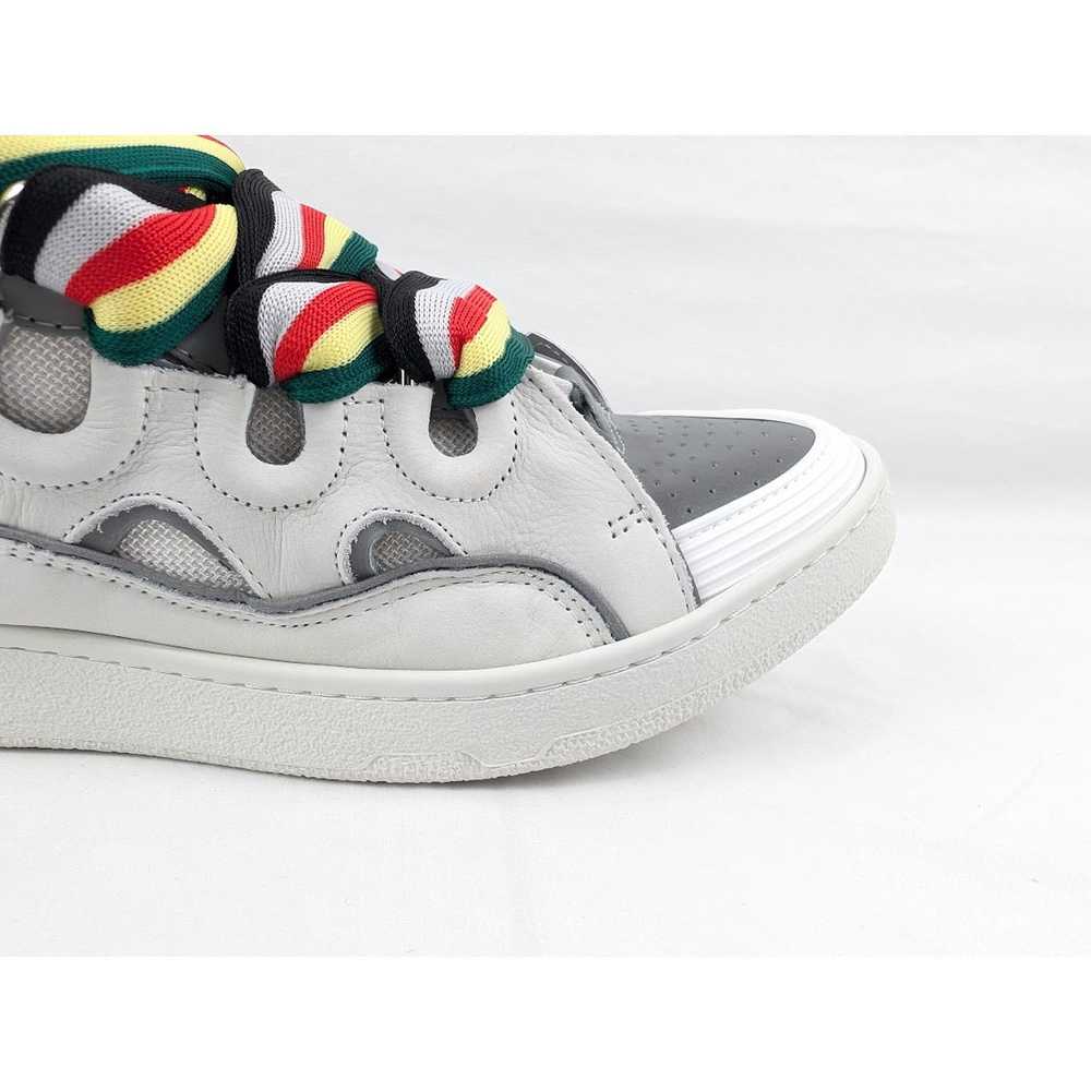 Lanvin o1rshd1 Curb Sneakers in White - image 2