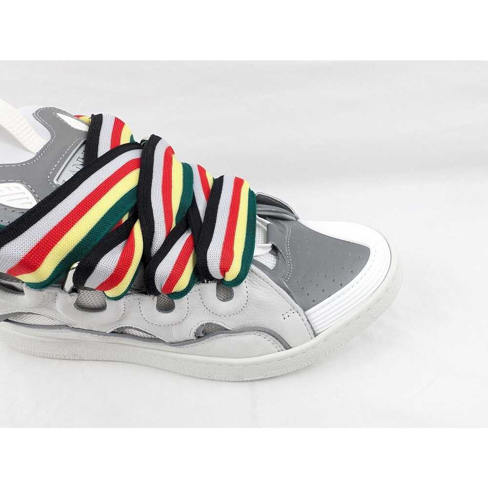 Lanvin o1rshd1 Curb Sneakers in White - image 3