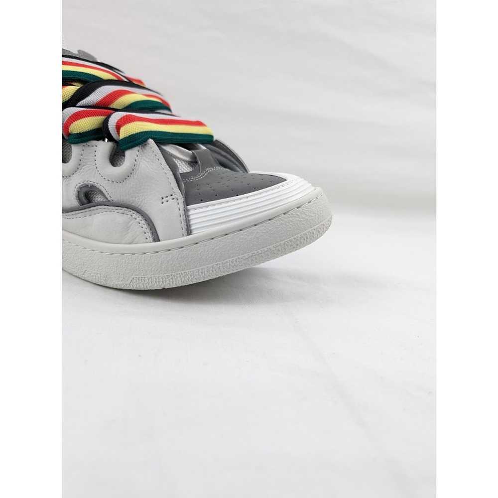 Lanvin o1rshd1 Curb Sneakers in White - image 4