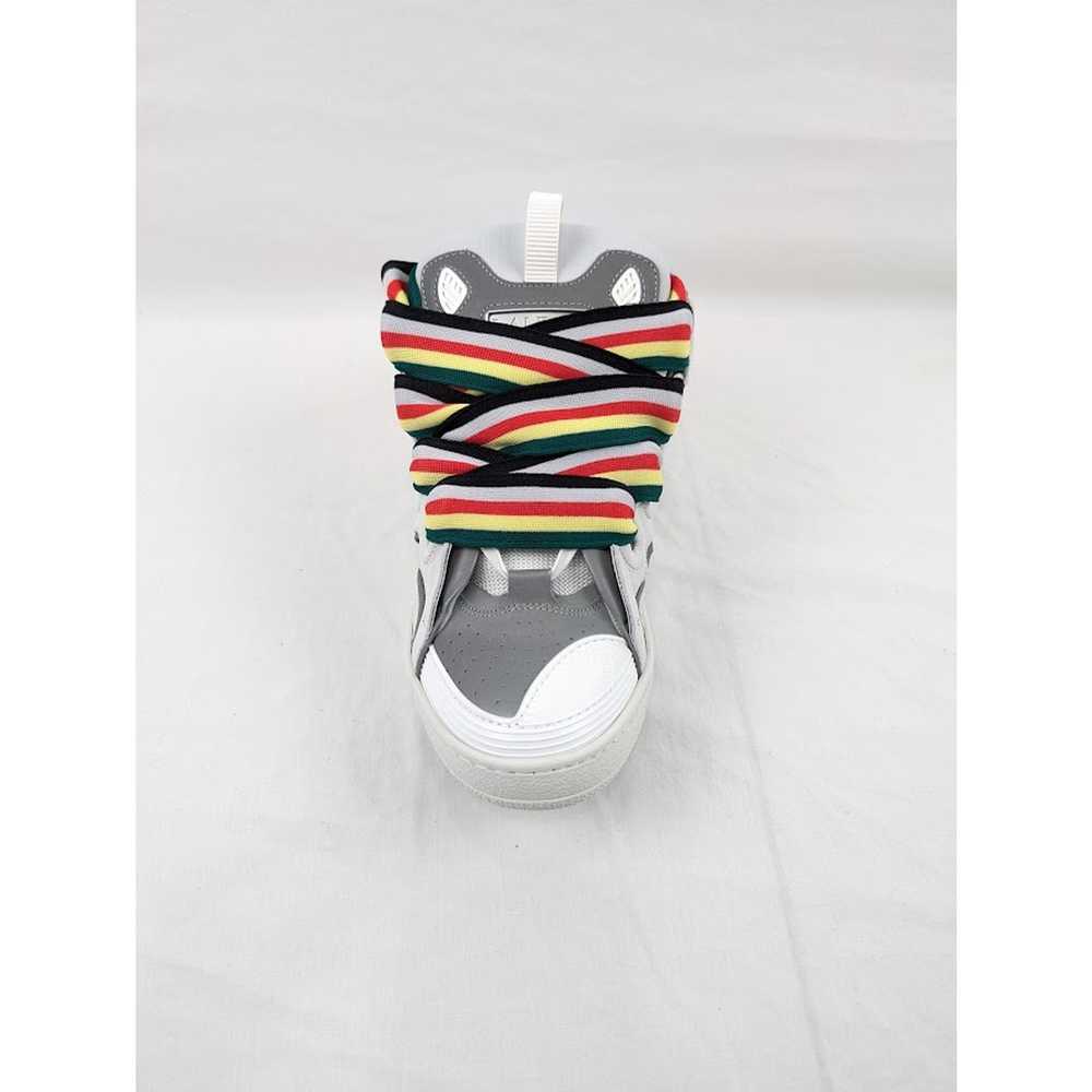 Lanvin o1rshd1 Curb Sneakers in White - image 5