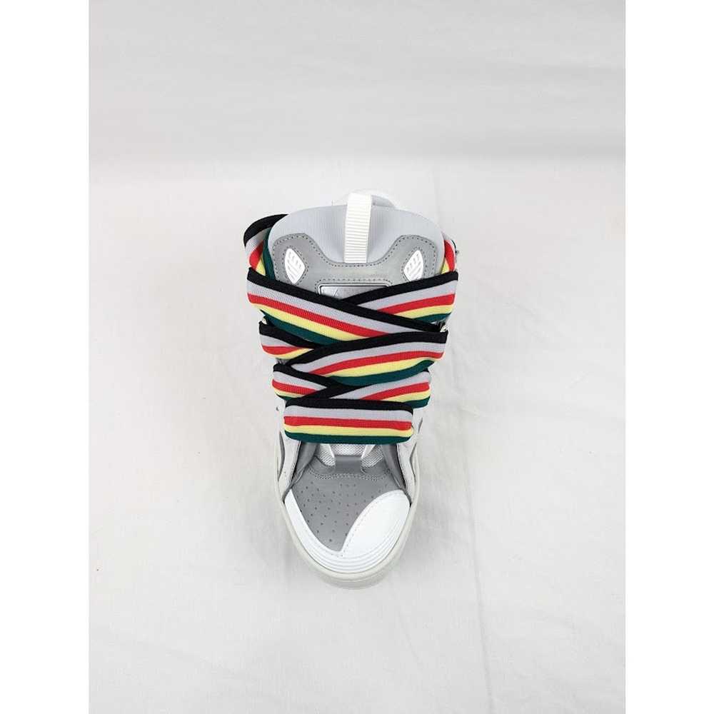 Lanvin o1rshd1 Curb Sneakers in White - image 6