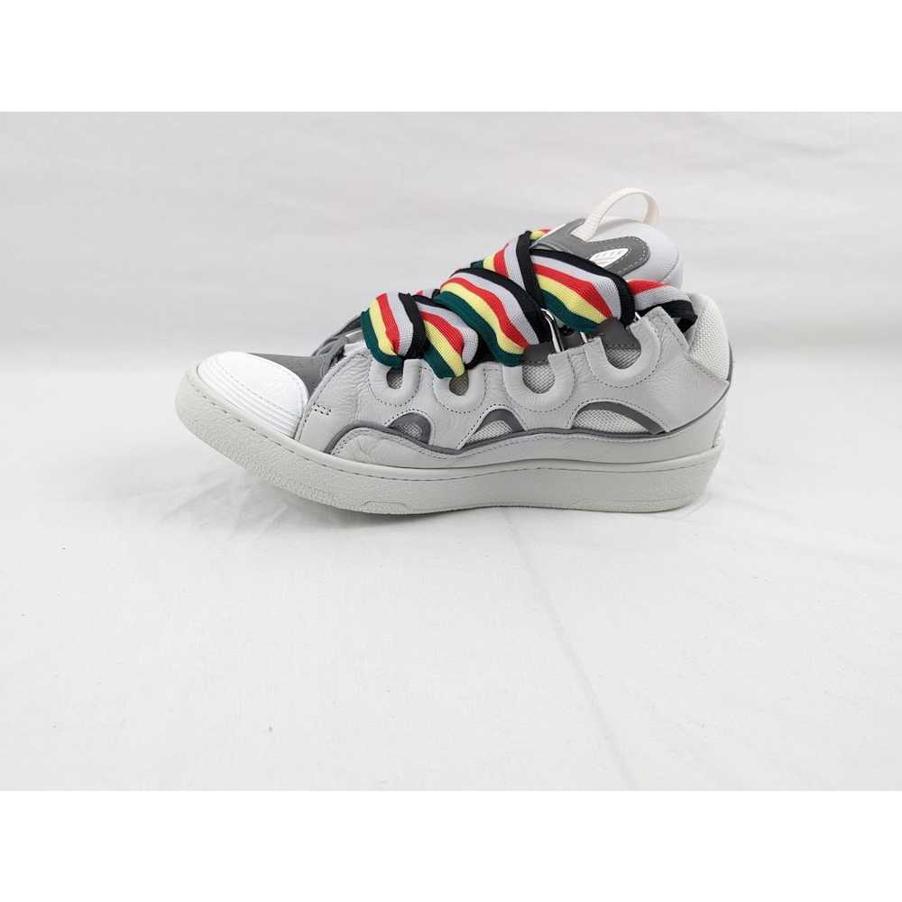 Lanvin o1rshd1 Curb Sneakers in White - image 7