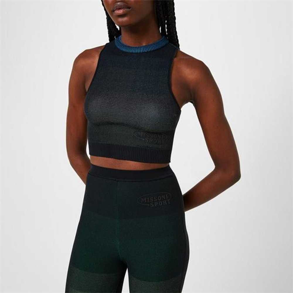 Missoni o1g2r1mq1124 Crop Top in Black - image 3