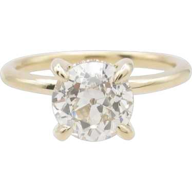 1.73ctw Diamond Engagement Ring 14k Yellow Gold GI