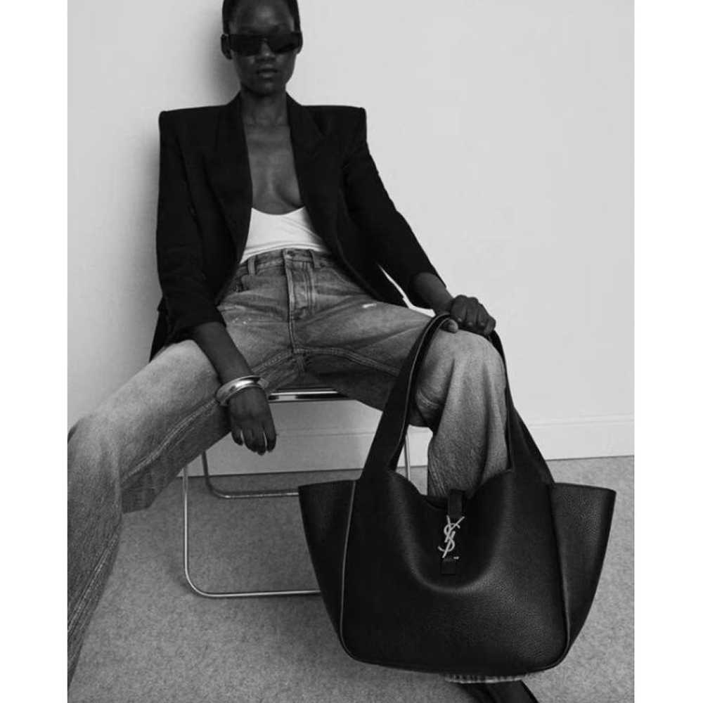 Saint Laurent Leather tote - image 2