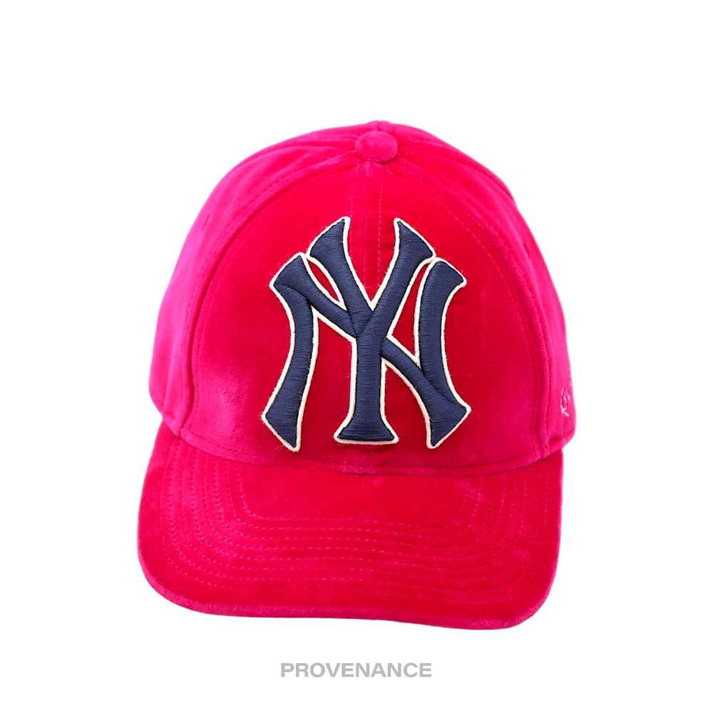 Gucci 🔴 Gucci x NY Yankees Embroidered Hat Cap -… - image 2