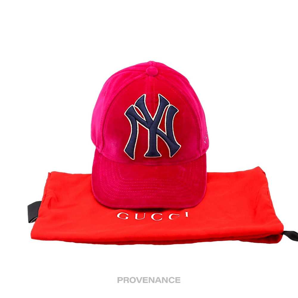 Gucci 🔴 Gucci x NY Yankees Embroidered Hat Cap -… - image 4