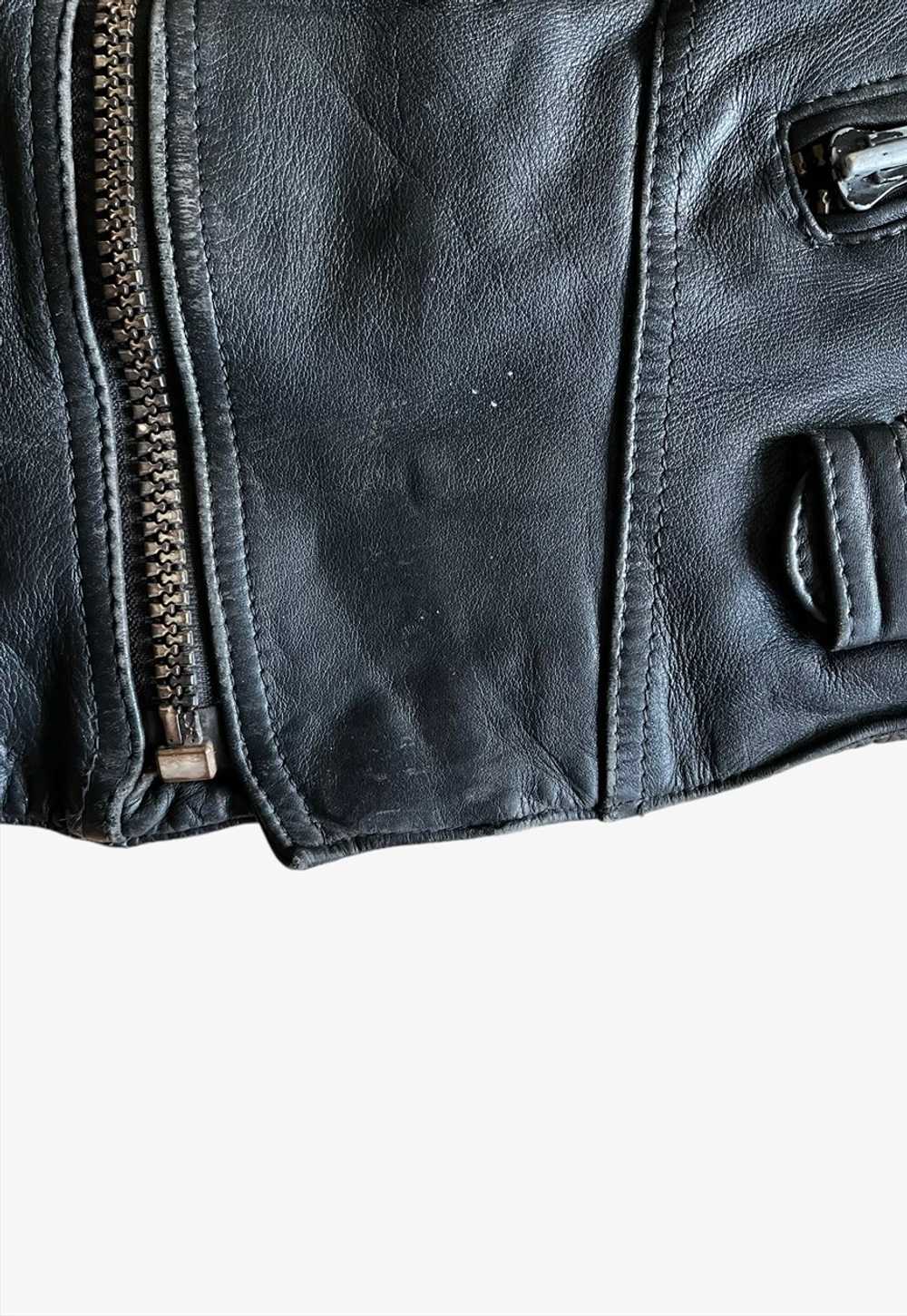 Vintage 90s Men's Jack Daniels Whiskey Leather Ja… - image 4