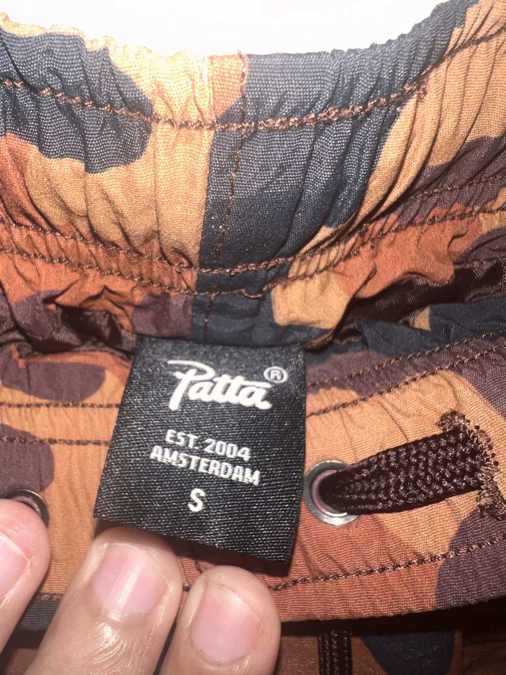 Patta Patta Nylon Track Pants (Camo) S - image 4