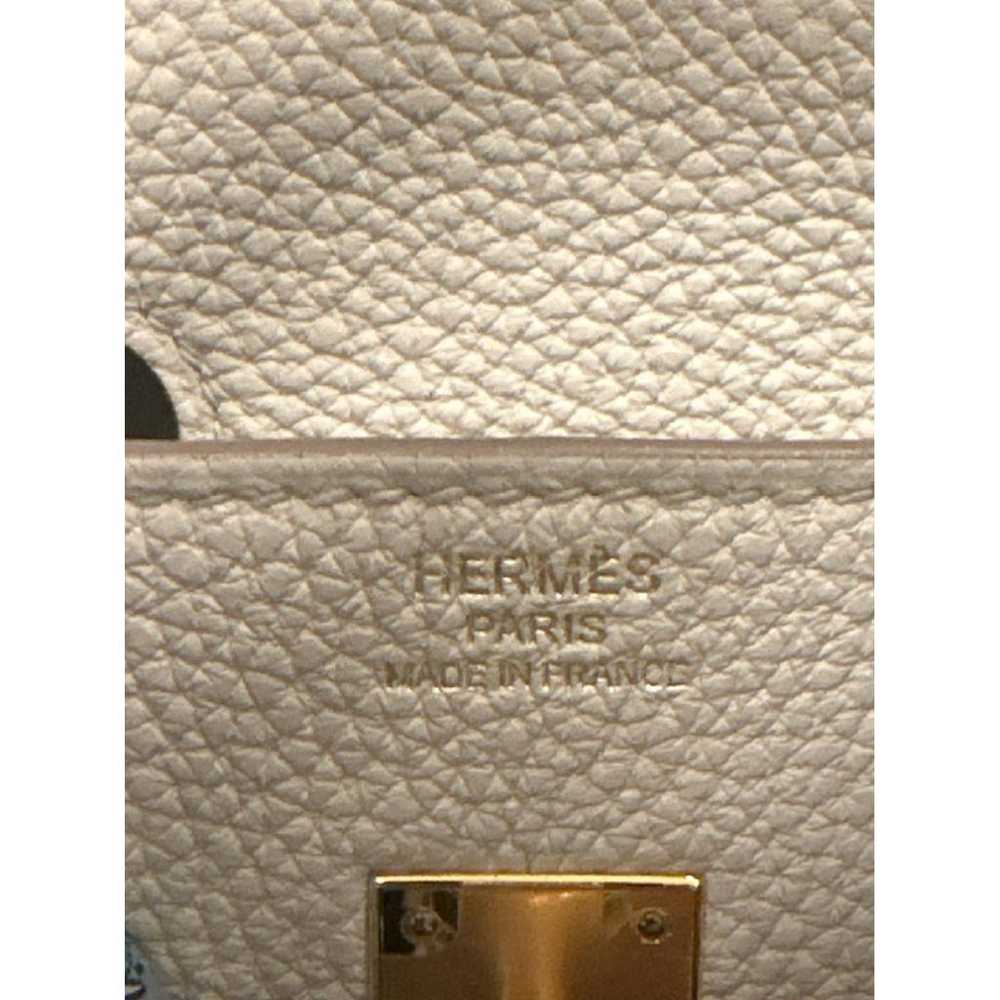 Hermès Birkin 25 leather handbag - image 10