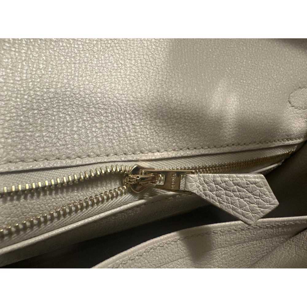 Hermès Birkin 25 leather handbag - image 11