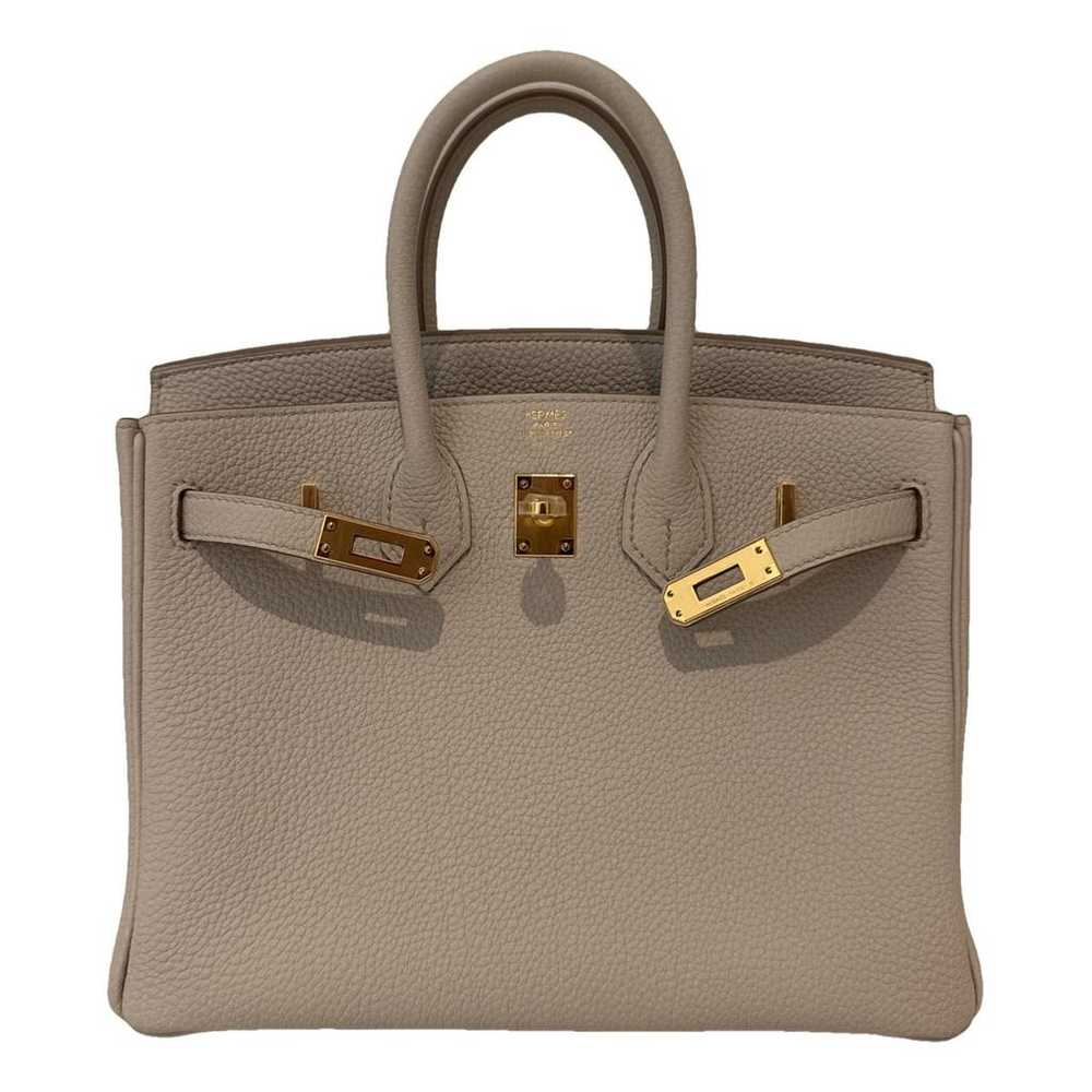 Hermès Birkin 25 leather handbag - image 1