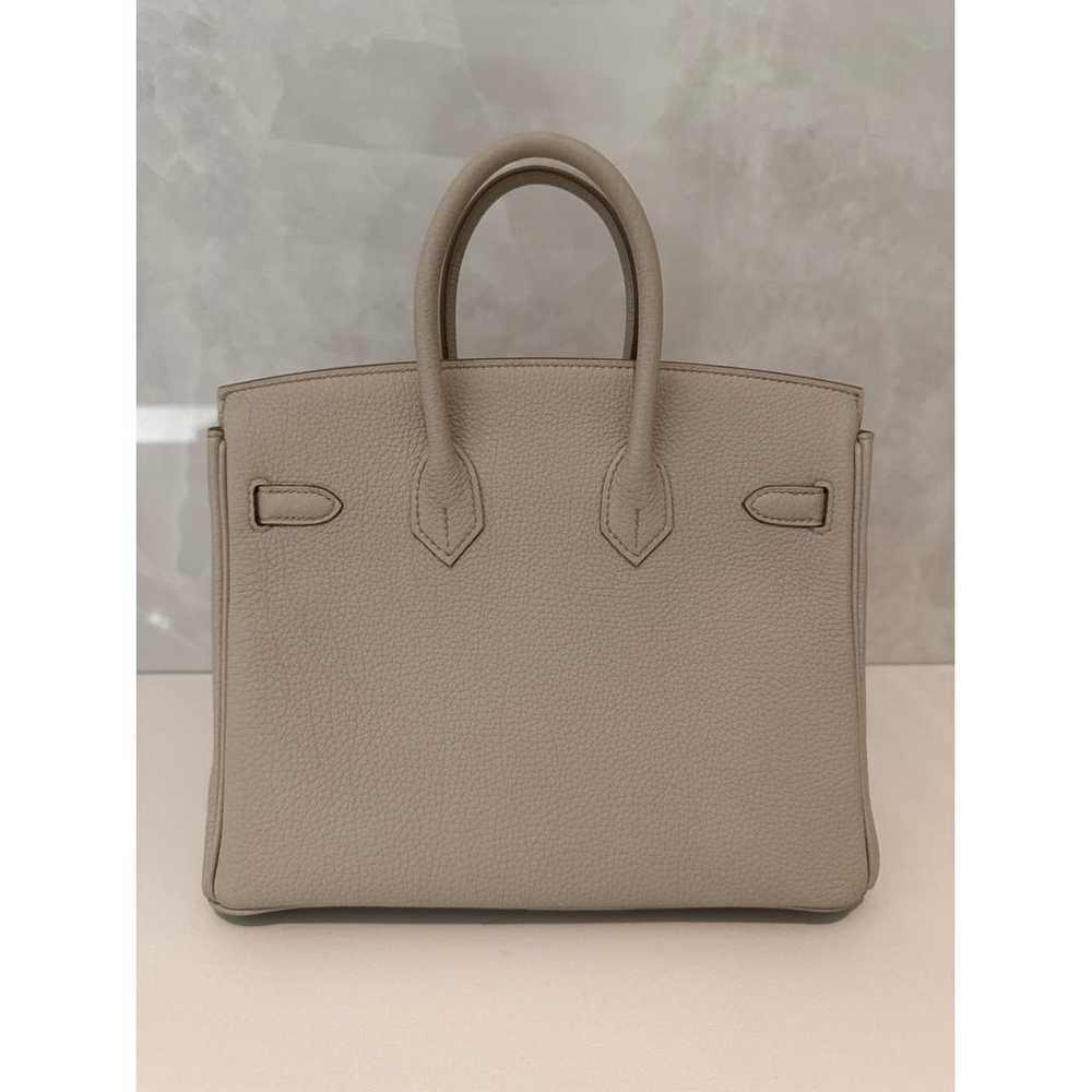 Hermès Birkin 25 leather handbag - image 2