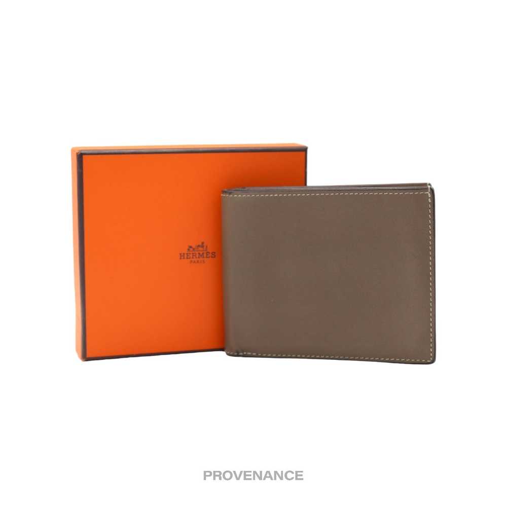 Hermes 🔴 Hermès Citizen Twill Compact Wallet - E… - image 1