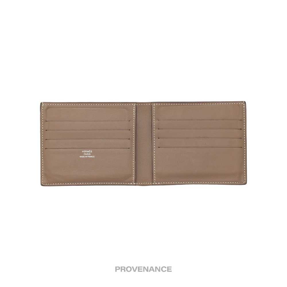 Hermes 🔴 Hermès Citizen Twill Compact Wallet - E… - image 6