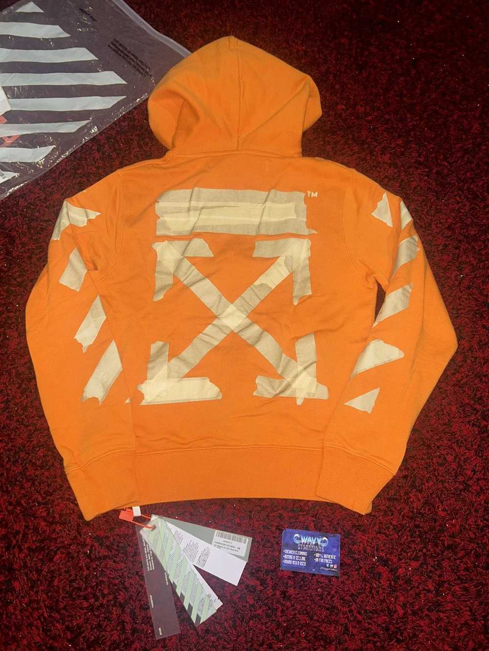 Off-White Off White Tape Arrows Hoodie - image 2