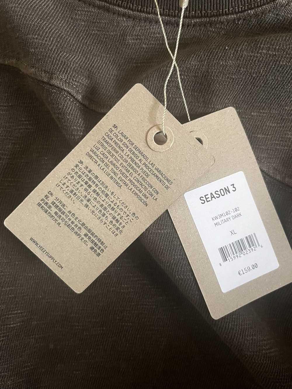 Yeezy Season military dark yeezy season 3 t shirt - image 5