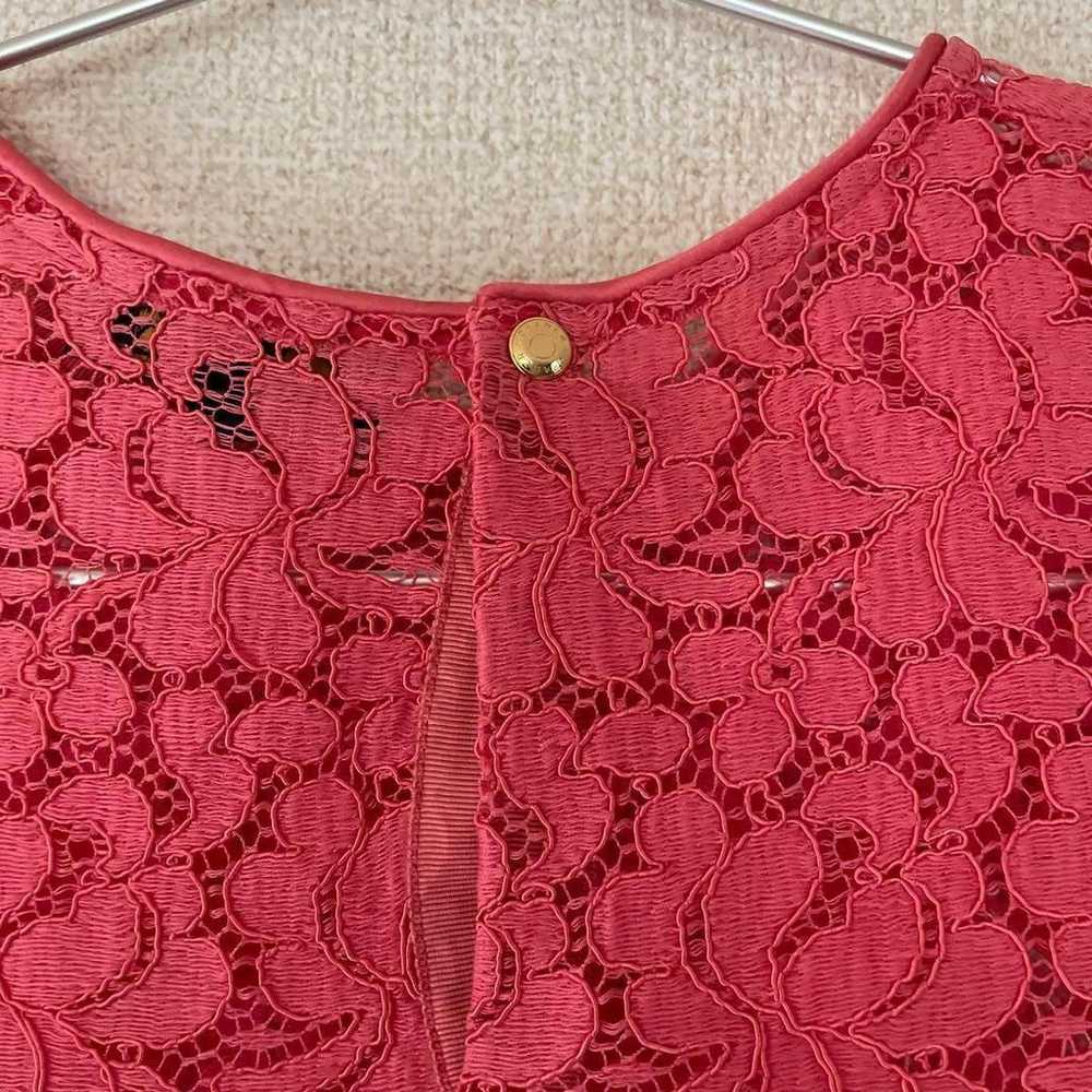 S-like new Drawer Flower Lace Short Sleeve Blouse - image 8