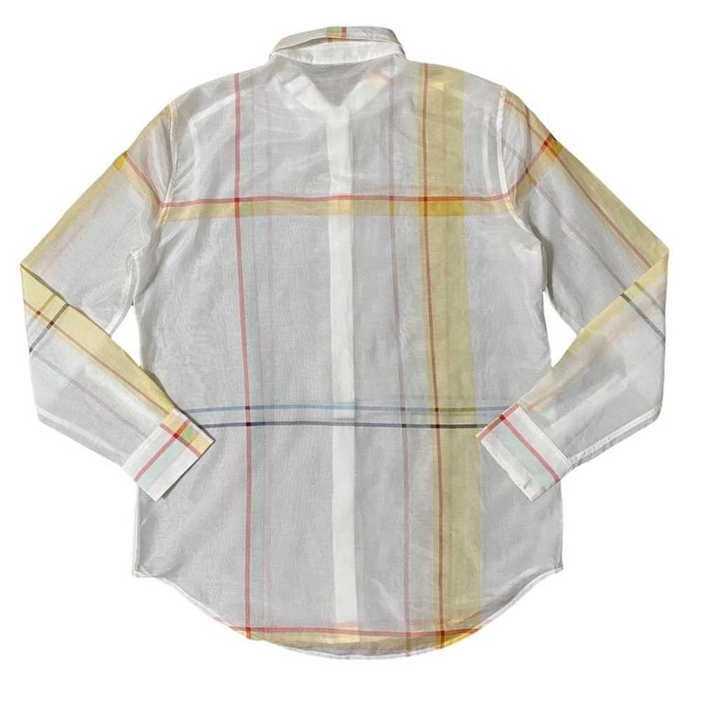 Equipment Femme Essential Plaid Button Down Blouse - image 5