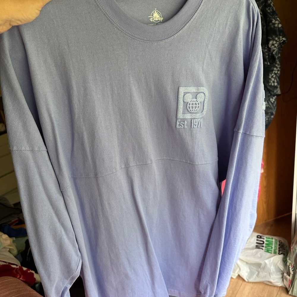 Disney WDW spirit jersey periwinkle M - image 2