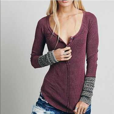 RARE Free People Alpine Cuff Thermal L