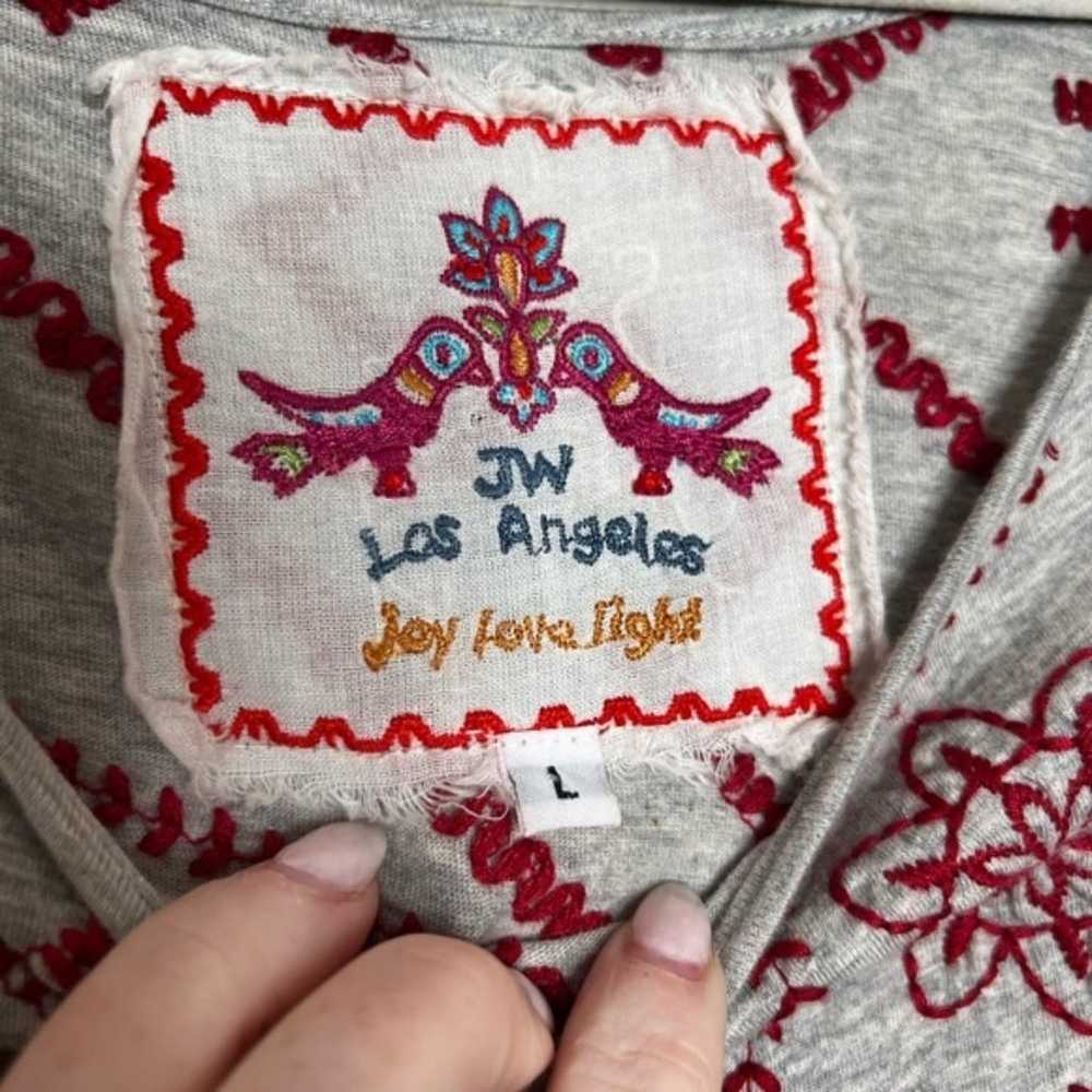 Johnny Was JW Los Angeles Boho 100% Cotton Embroi… - image 8