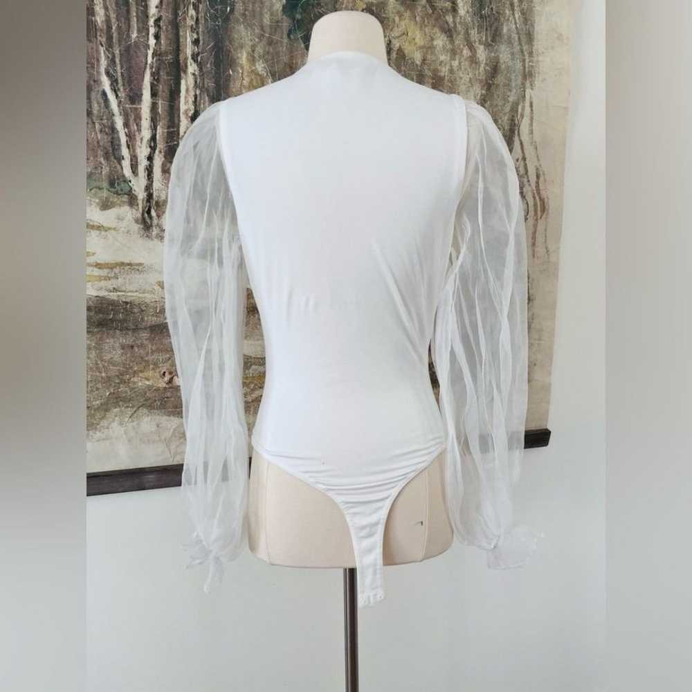 Anthropologie Hutch Ross Bodysuit in White Size S… - image 7