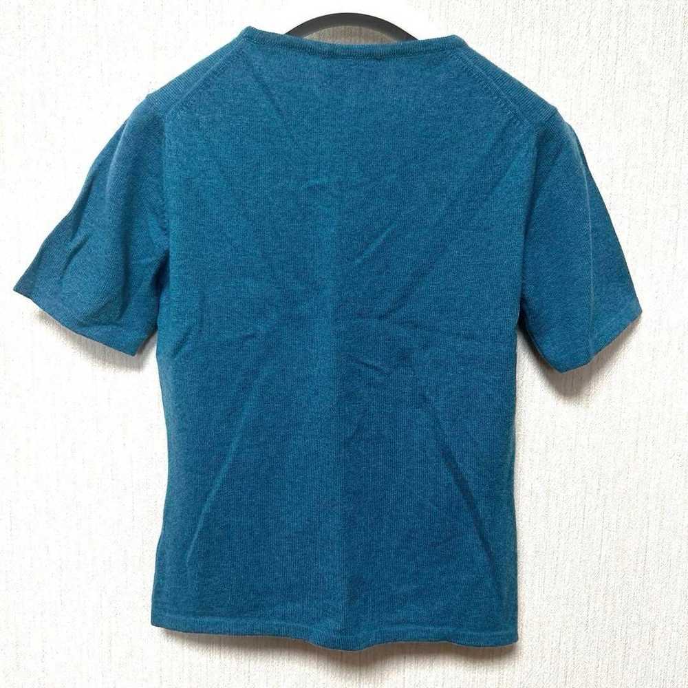 OLD ENGLAND Cashmere Short Sleeve Top - image 2