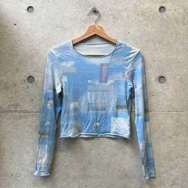 PALOMA WOOL SKY PRINT TEE SHIRT - image 1