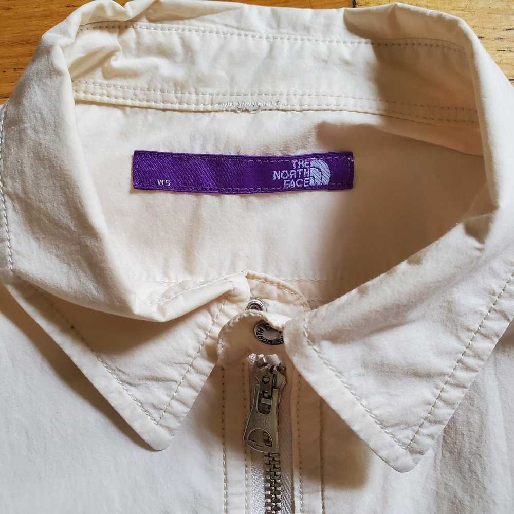 North face purple label quarter zip shirt - image 4