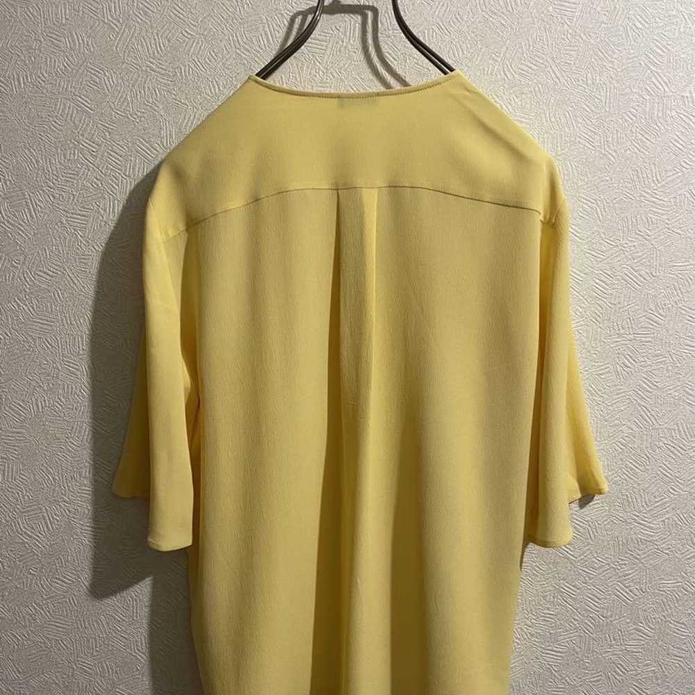 Italian-made JIL SANDER no-collar skipper shirt. - image 3