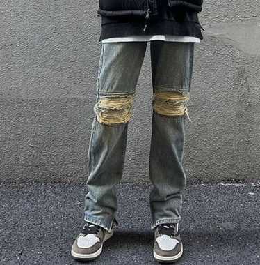 Jean × Streetwear × Vintage Men's denim trousers … - image 1