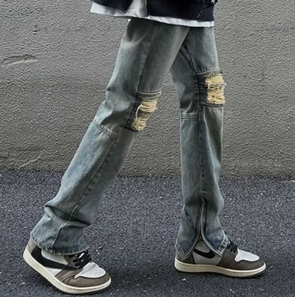 Jean × Streetwear × Vintage Men's denim trousers … - image 3