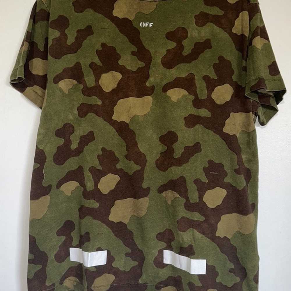 Off-White men Camo T-shirt - image 2