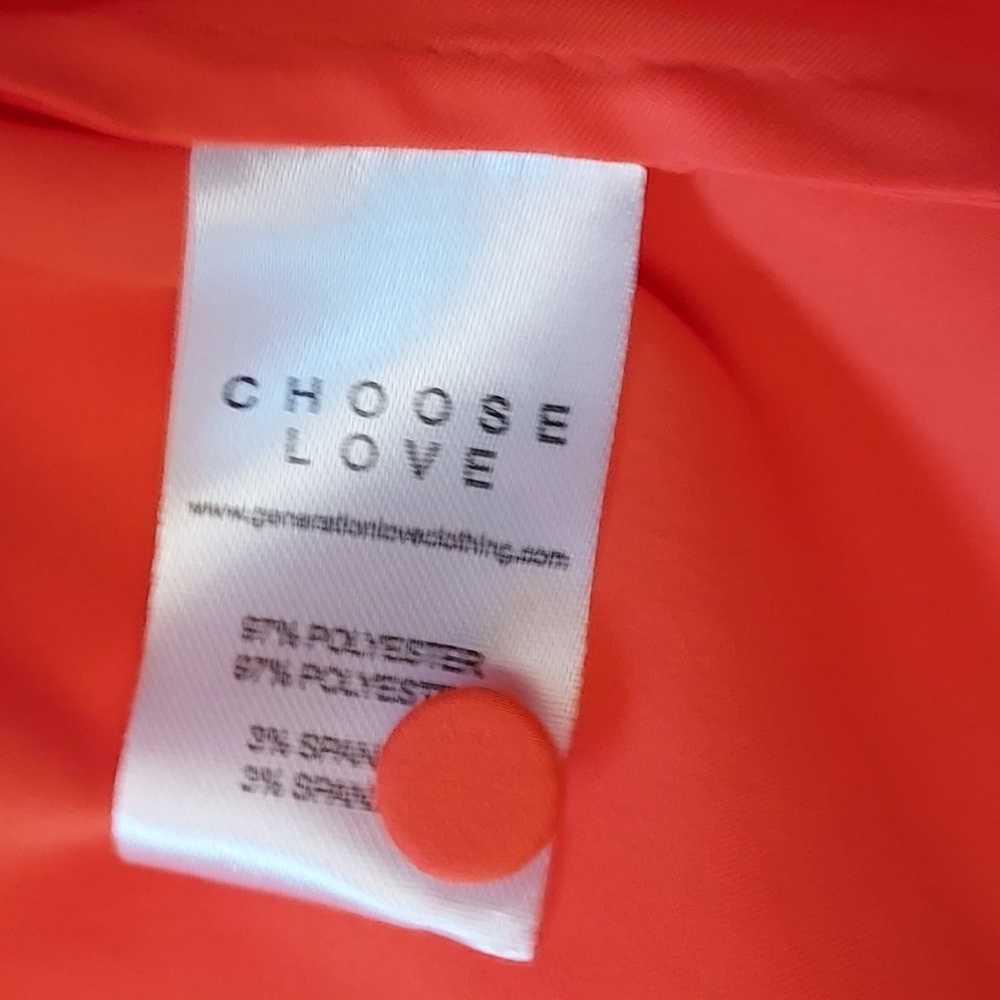 Generation Love Emory Orange Blouse Top Size Smal… - image 11