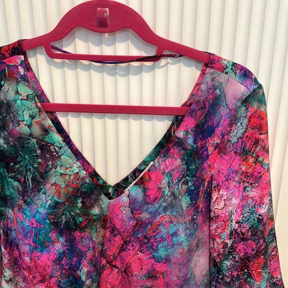 NWOT AMANDA UPRICHARD SILK TOP - image 2