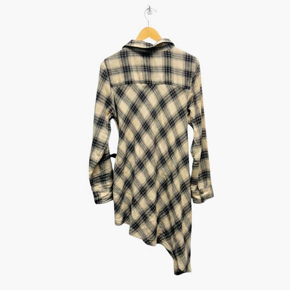 Nicholas K Pierre Plaid Asymmetrical Shirt Women’… - image 7