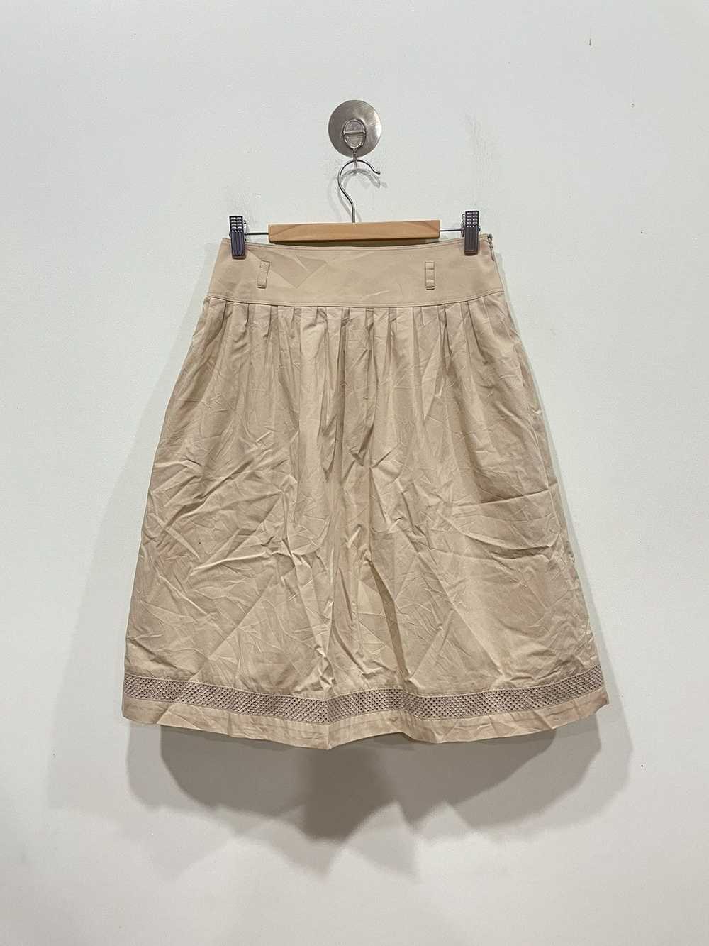 Burberry × Designer × Rare Burberry Plain Skirts - image 1