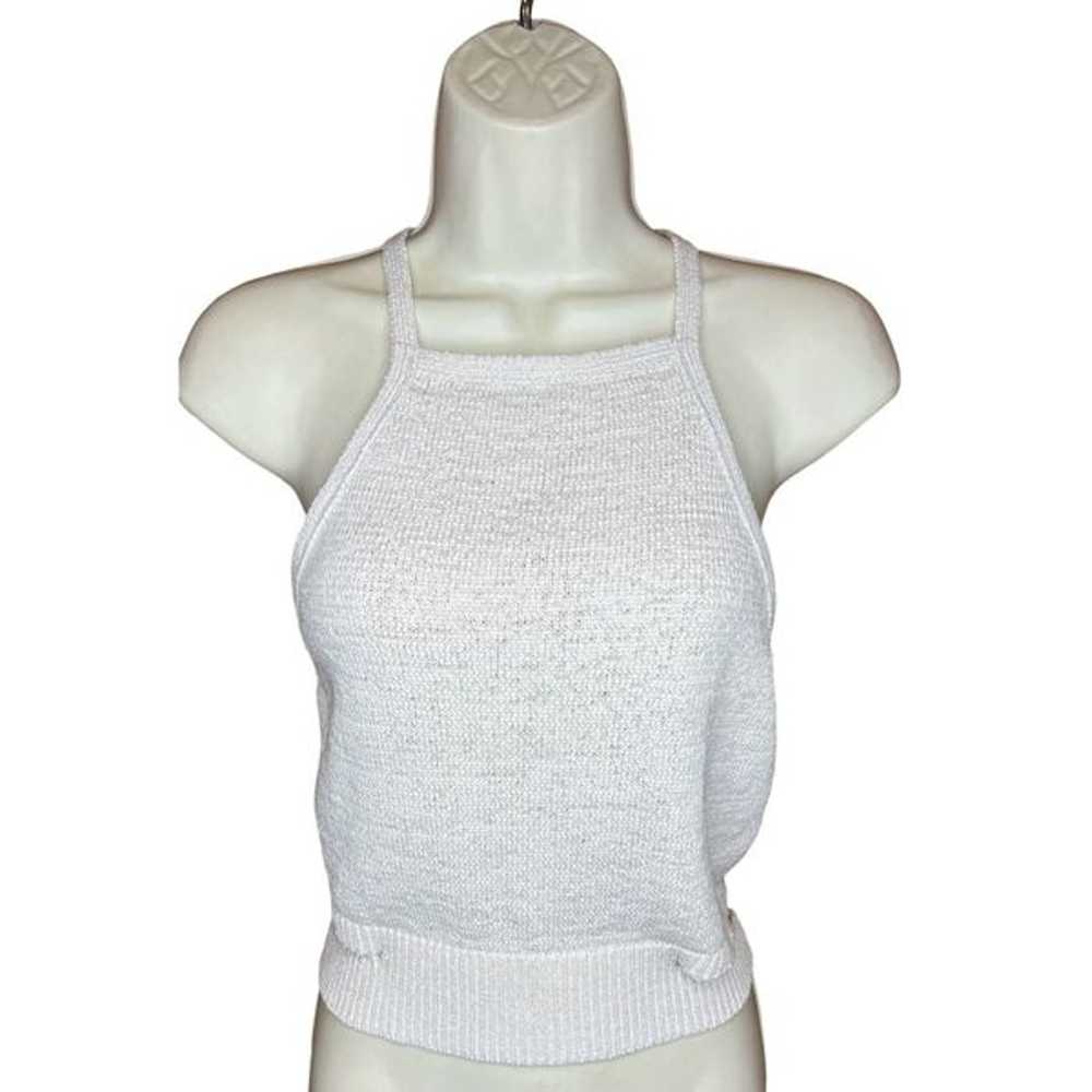 Cult Gala Cross Strap Neutral Tank Top NWOT Size … - image 5