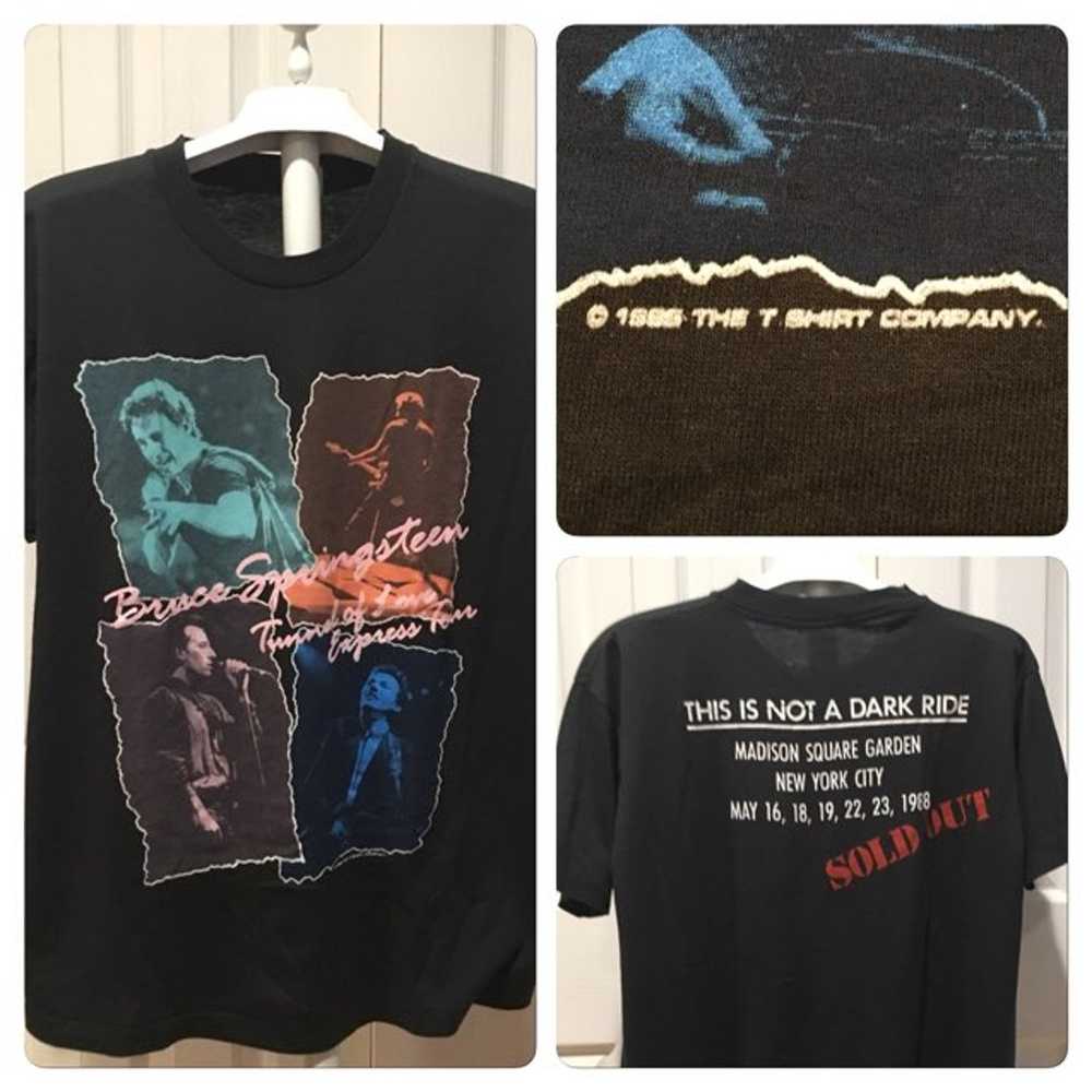 Vtg 88 Bruce Springsteen Tour tee - image 1