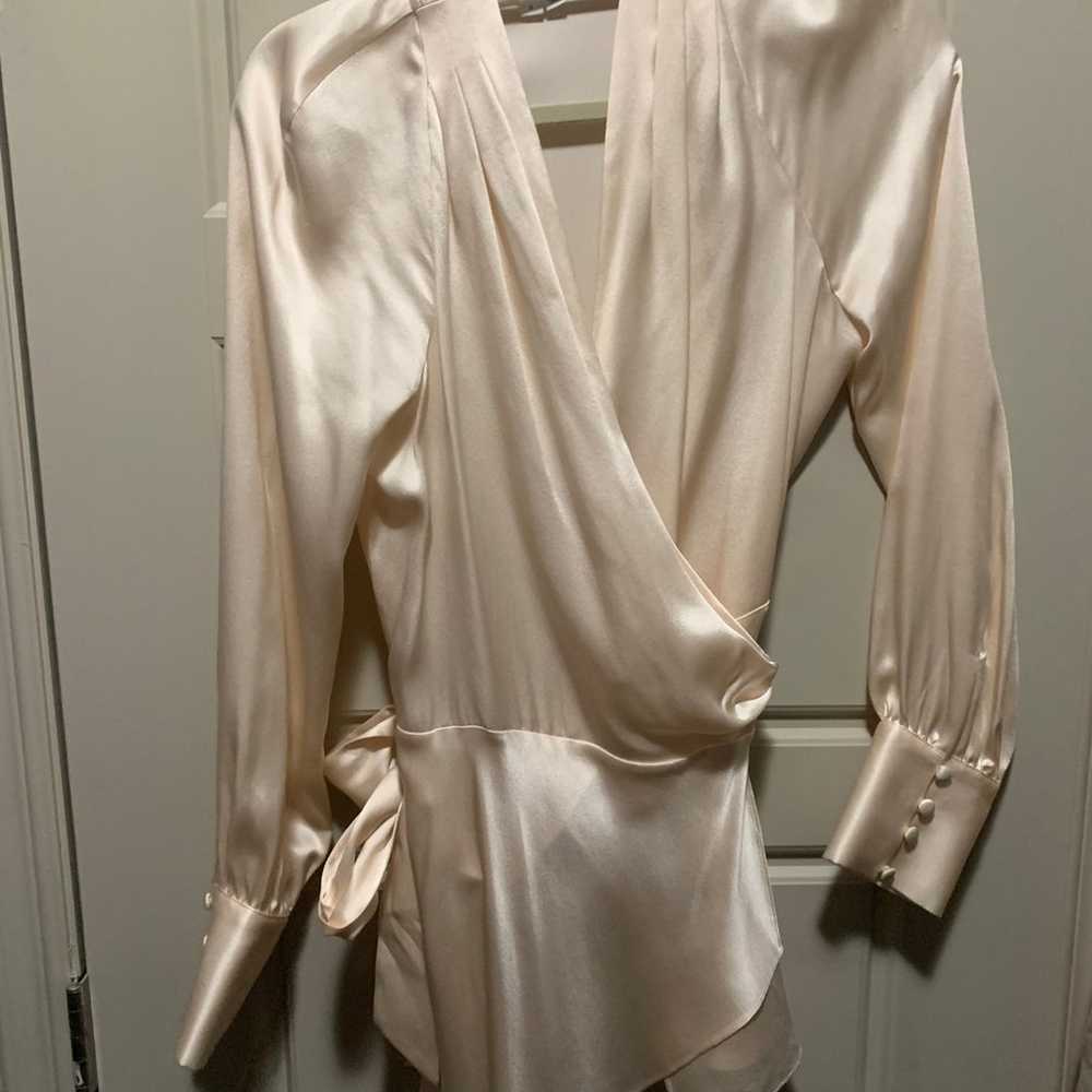 Veronica Beard Silk Long Sleeve - image 1