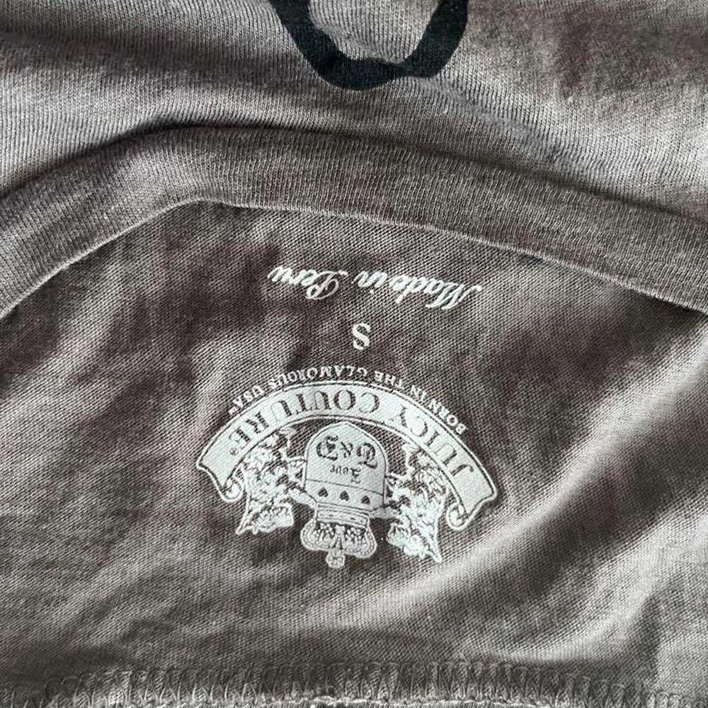 Juicy Couture Long Sleeve T-shirt, Size S. - image 7