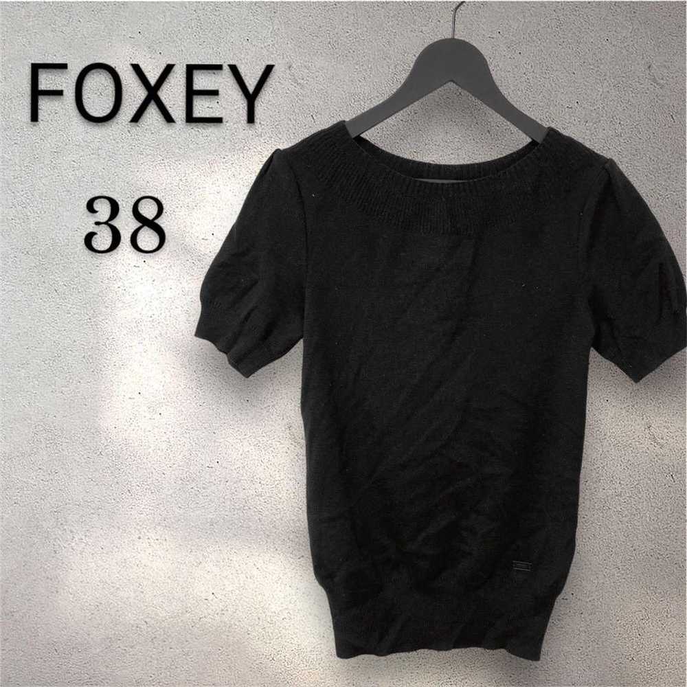 FOXEY Foxy Short Sleeve Knit Summer Knit 38 S Siz… - image 1