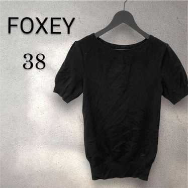 FOXEY Foxy Short Sleeve Knit Summer Knit 38 S Siz… - image 1