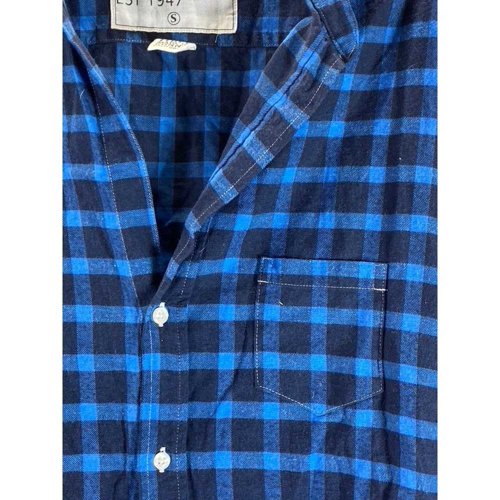 FRANK AND EILEEN Women's Blue/Black Plaid Eileen … - image 4