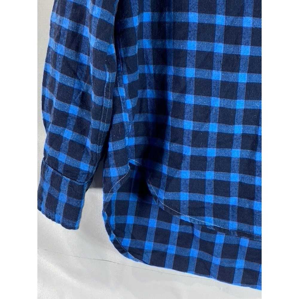 FRANK AND EILEEN Women's Blue/Black Plaid Eileen … - image 8