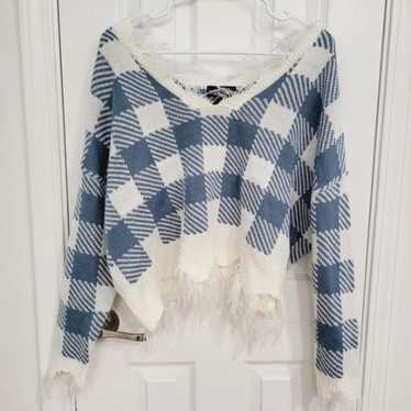 Crop sweater