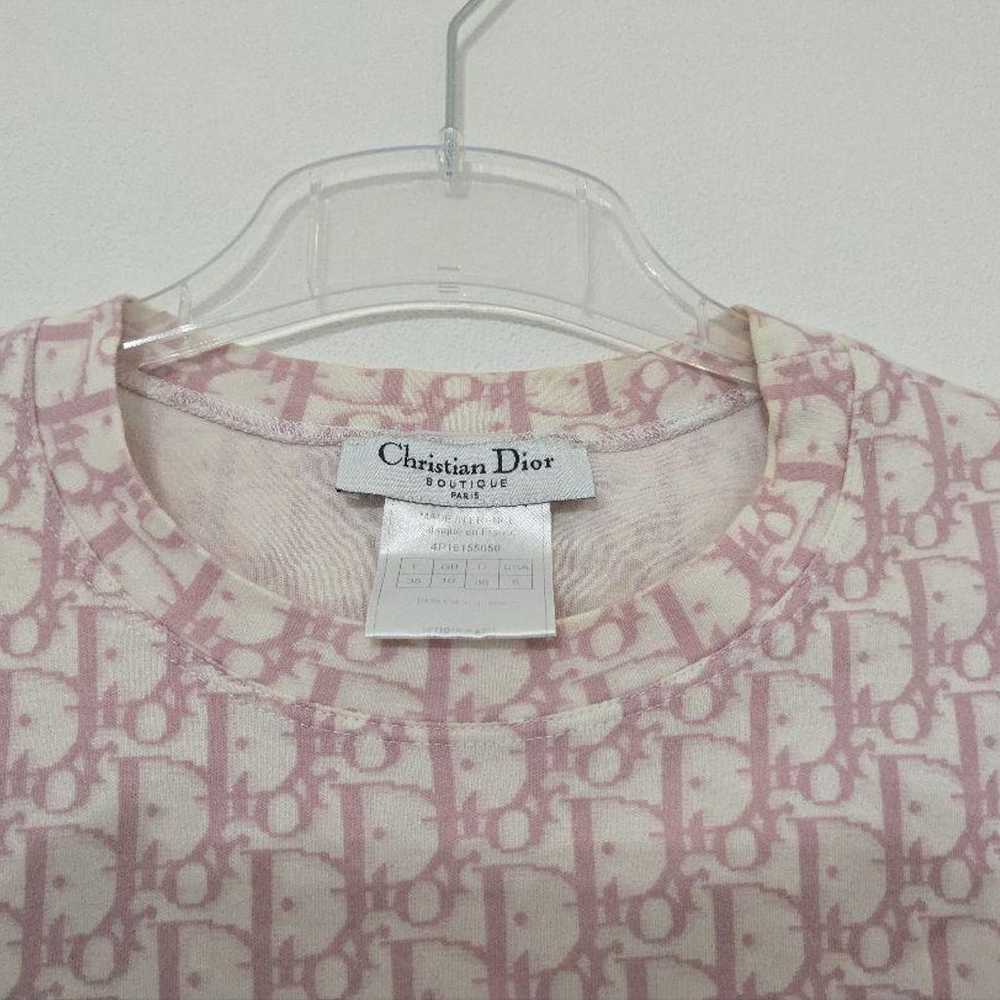 Christian Dior Galliano Era Pink Trotter T-Shirt … - image 6