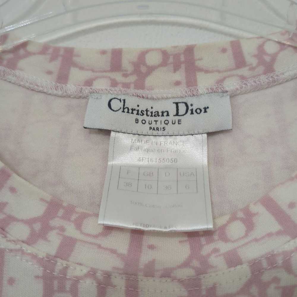 Christian Dior Galliano Era Pink Trotter T-Shirt … - image 7