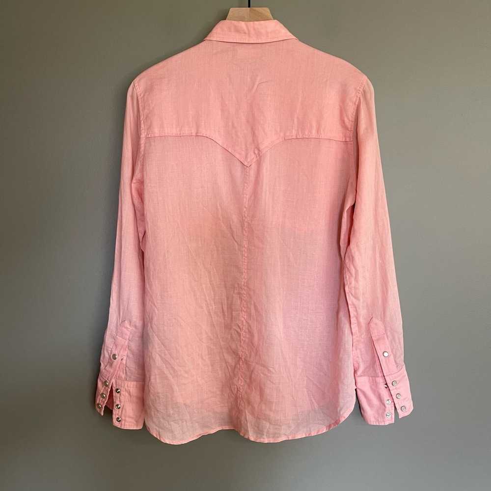 Isabel Marant Naria Shirt in Pink Sz Medium Weste… - image 11